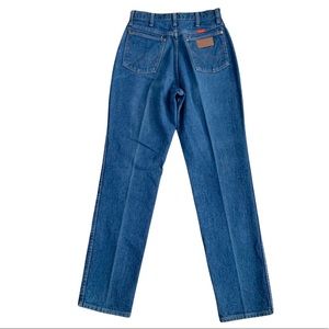 Vintage Wrangler Women’s Classic Cowboy High Waist Heavy Denim Jeans USA
